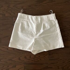Zara Women's White Shorts